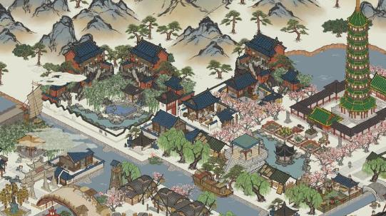 江南百景图人工湖怎么布局 江南百景图人工湖布局推荐